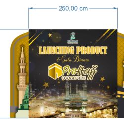 Pro Haji Signature Backdrop Vector