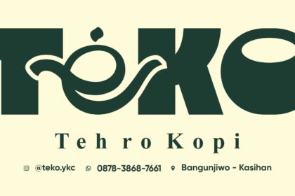 Teh ro Kopi Banner Vector