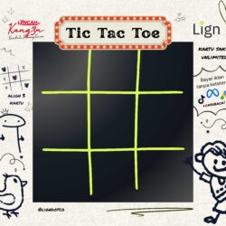 Tic Tac Toe Backdrop Vector