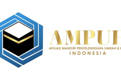 AMPUH Afiliasi Mandiri Penyelenggara Umrah & Haji Indonesia Logo Vector