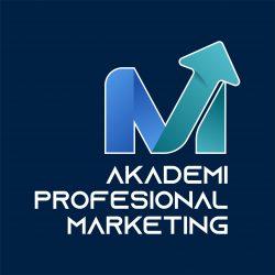 Akademi Profesional Marketing Logo Vector