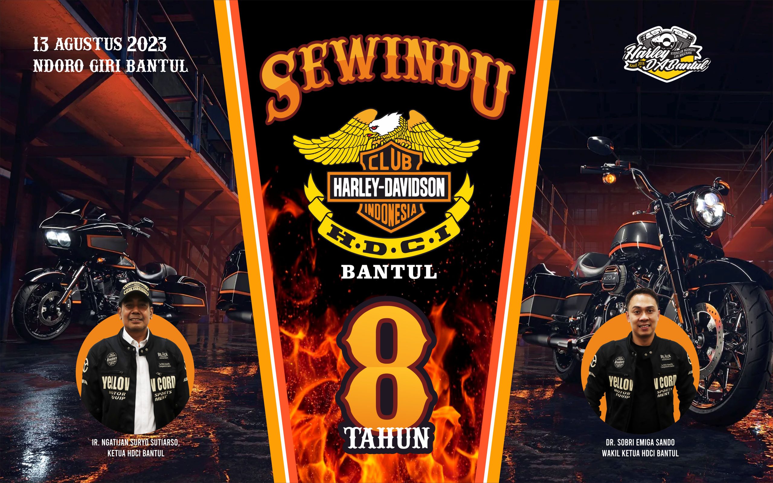 Aniversarry 8 HDCI Bantul Backdrop Desain Vector - Desain Grafis, Logo, Vector, Template, Background. Aniversarry 8 HDCI Bantul Backdrop Desain Vector