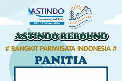 Astindo CoCard Bangkit Pariwisata Indonesia Vector