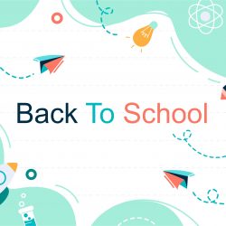 Back School Background Vector