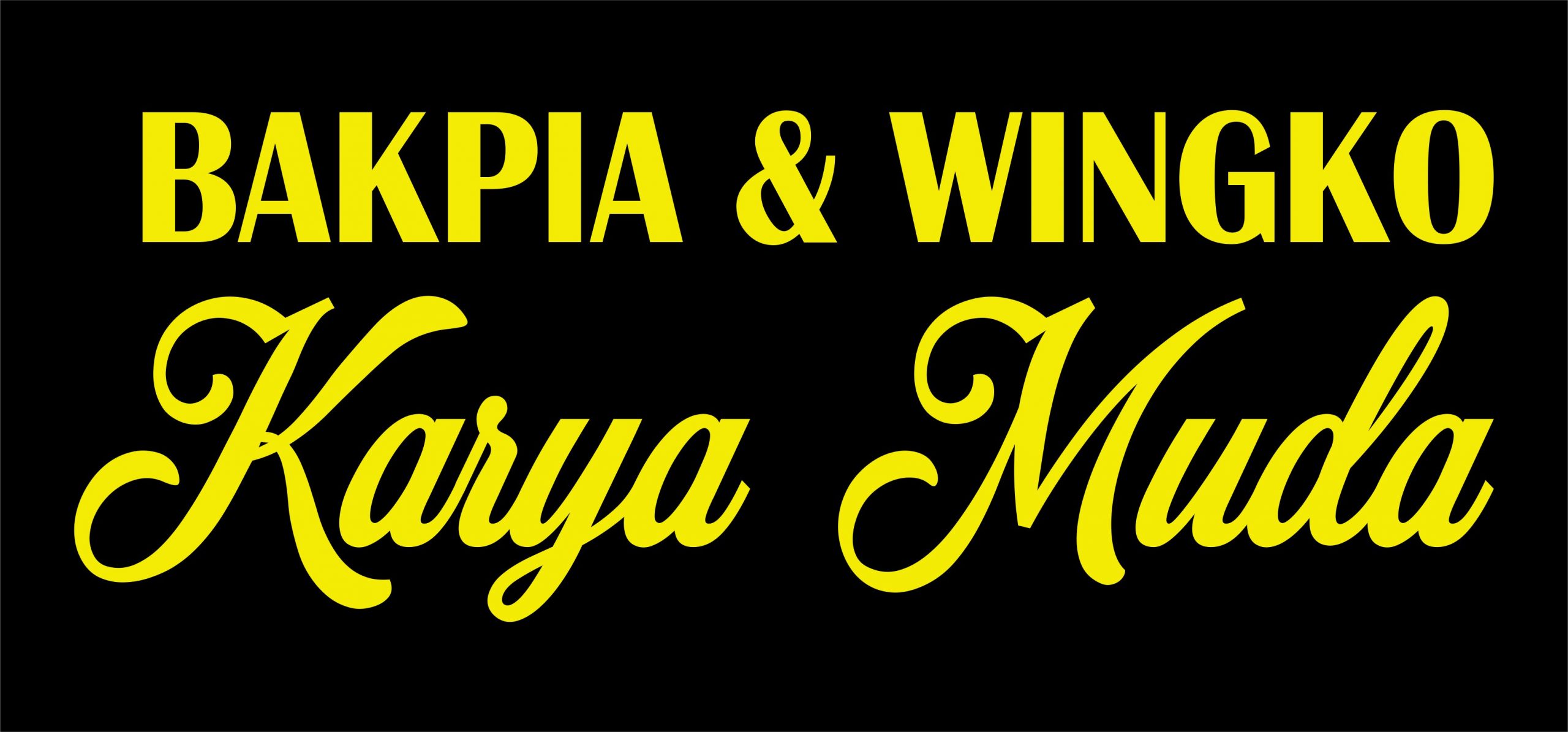 Bakpia & Wingko Karya Muda Logo Vector