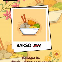 Bakso Mie Ayam Pempek AW Banner Vector