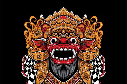 Balinese Barong Vector