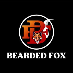 Bearded Fox Logo Vector