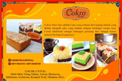 Brosur Cokro Telo Desain Vector A5