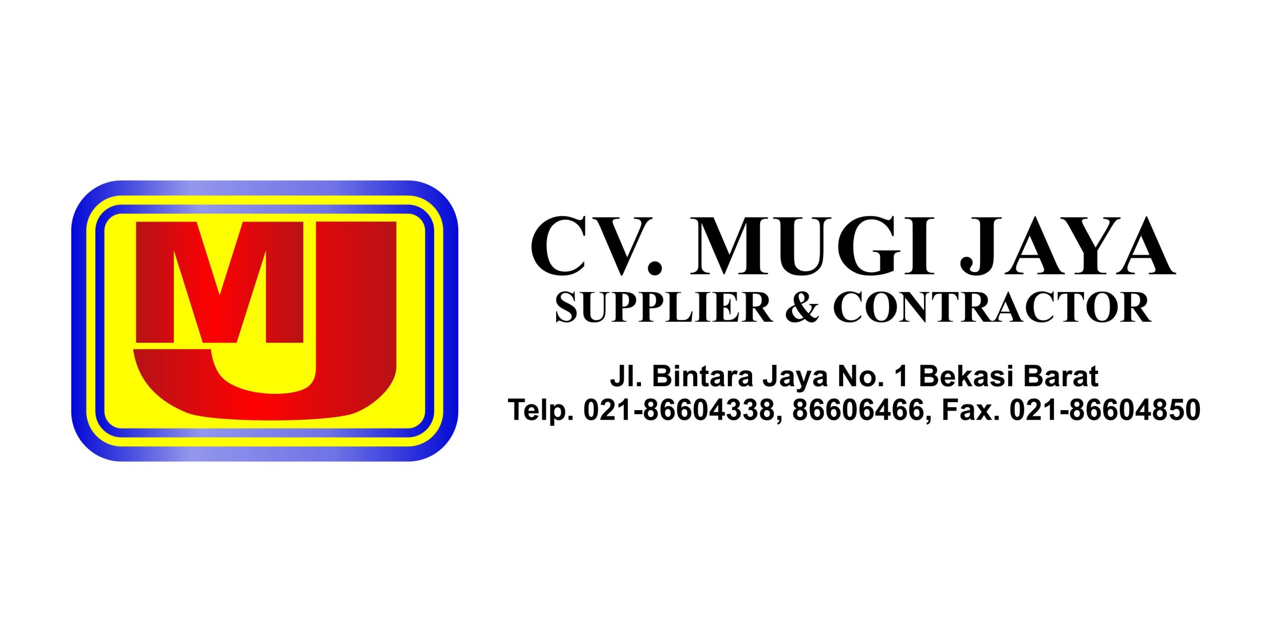 CV Mugi Jaya Supplier dan Contractor Logo Vector