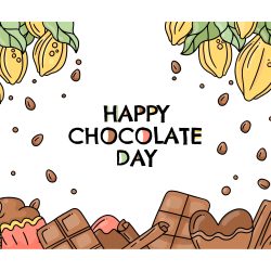 Cokelat Background Desain Vector CorelDraw