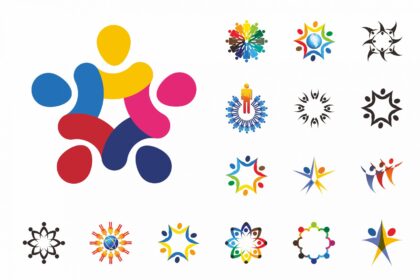 Coloured Logos Collection Vector CorelDraw