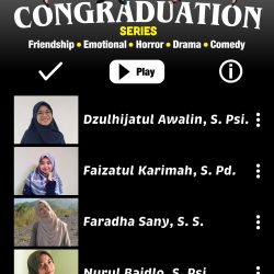 Congraduation Series X Banner Vector