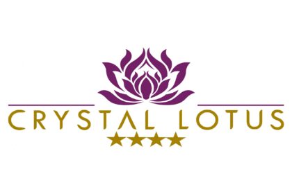 Crystal Lotus Hotel Logo Vector