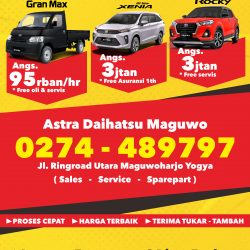 Daihatsu Promo Baliho Banner Vector