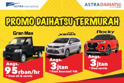 Daihatsu Promo Baliho Banner Vector