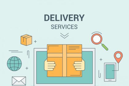 Delivery Concept Vector