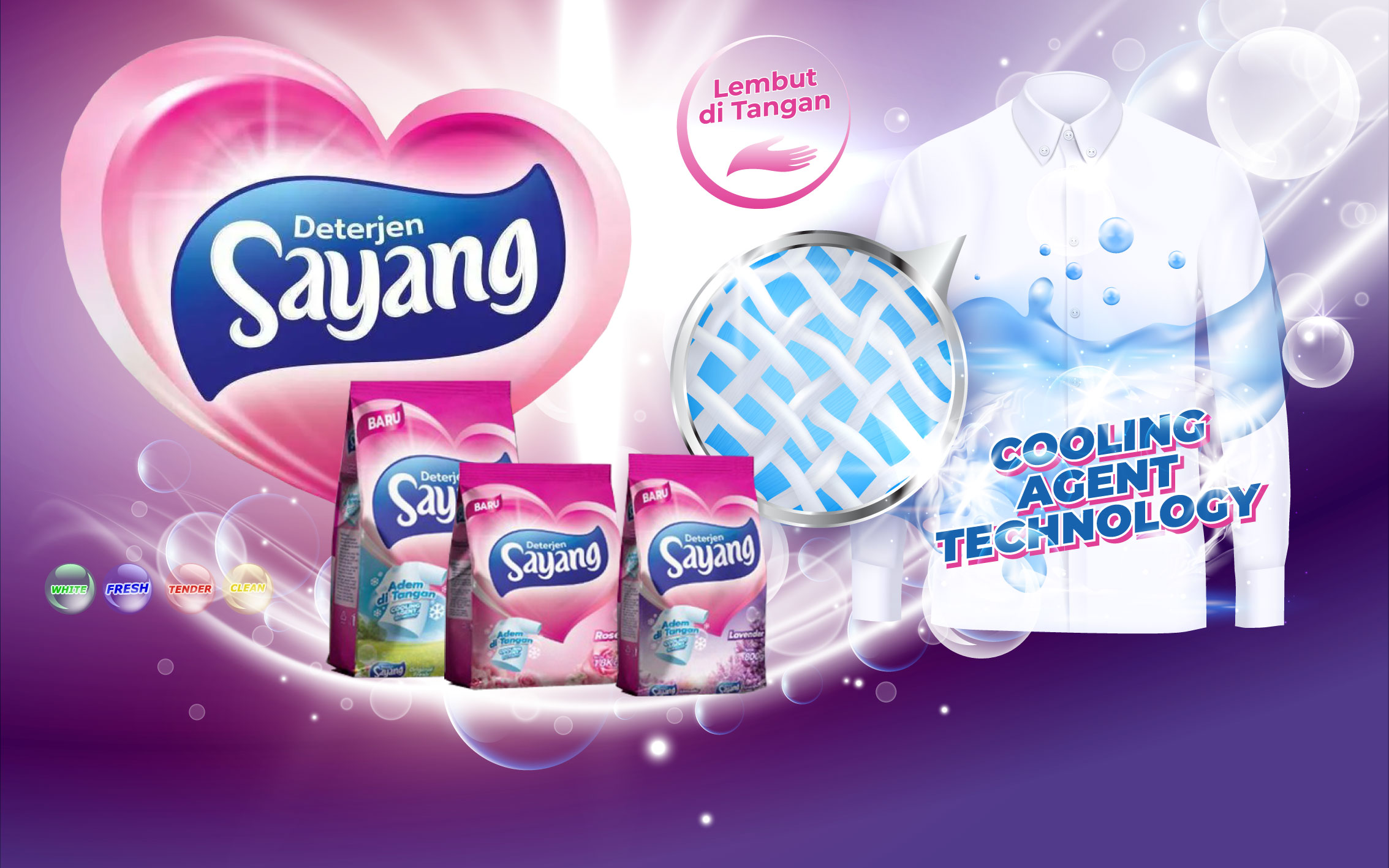 Deterjen Sayang Branding Vector Design