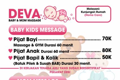Deva Baby dan Mom Message Vector CorelDraw
