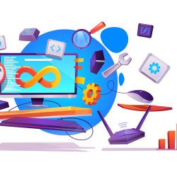 Development Operations Concept Vector