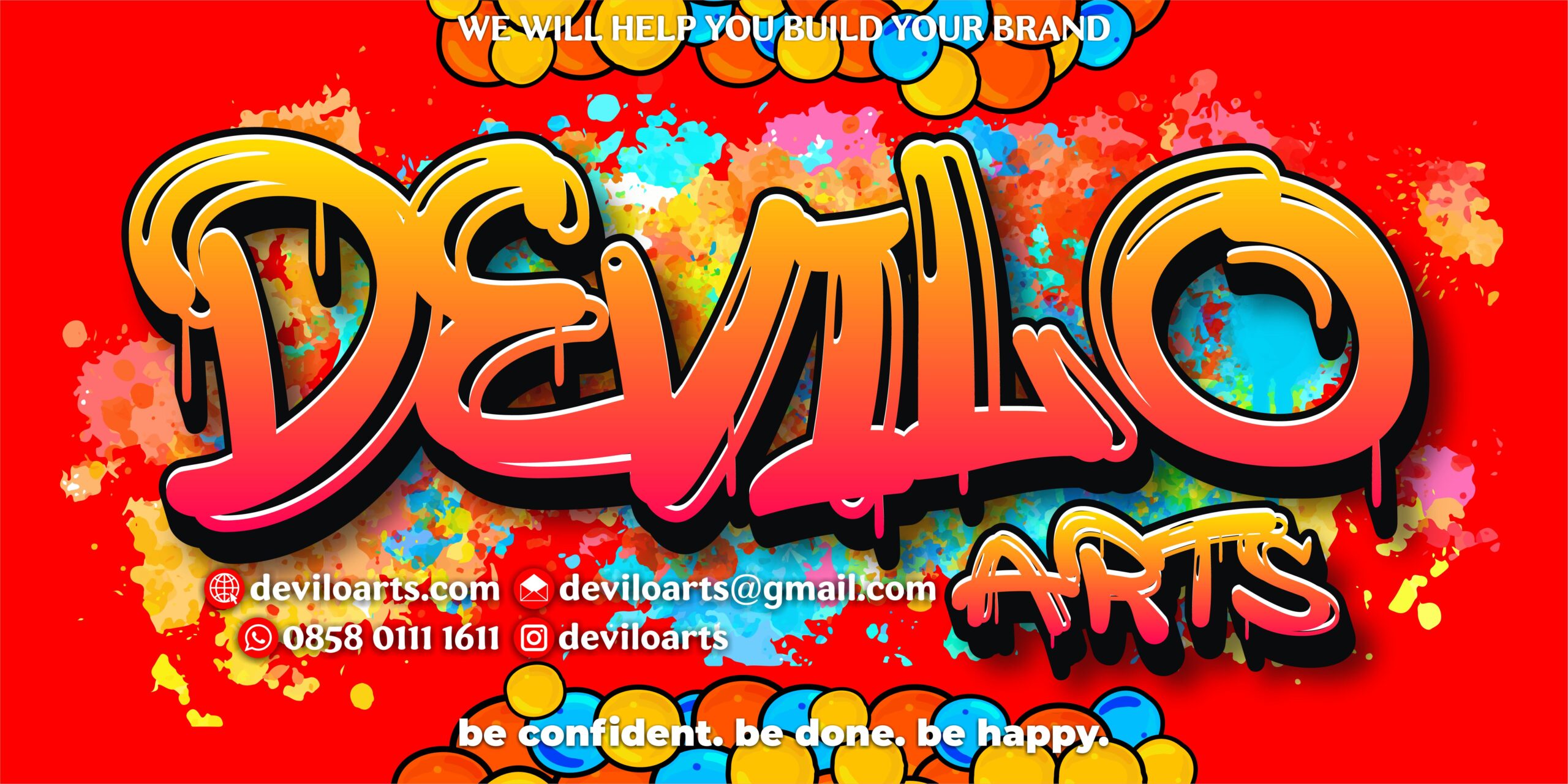 Devilo Arts Logo Graffiti Style