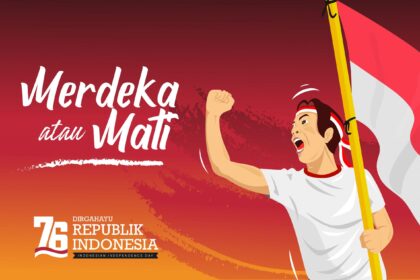 Dirgahayu Kemerdekaan Indonesia ke 76 Vector People Celebrate Indonesia 76th Independence Day