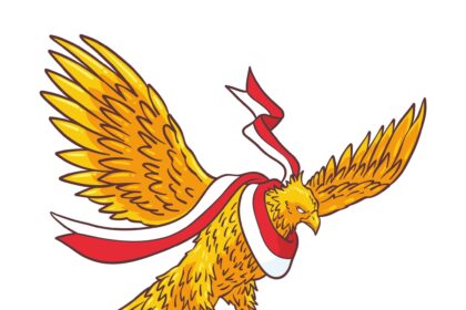 Garuda Pancasila Ilustrasi Vector