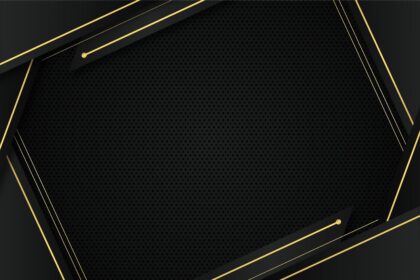 Gradient Golden Luxury Background Vector