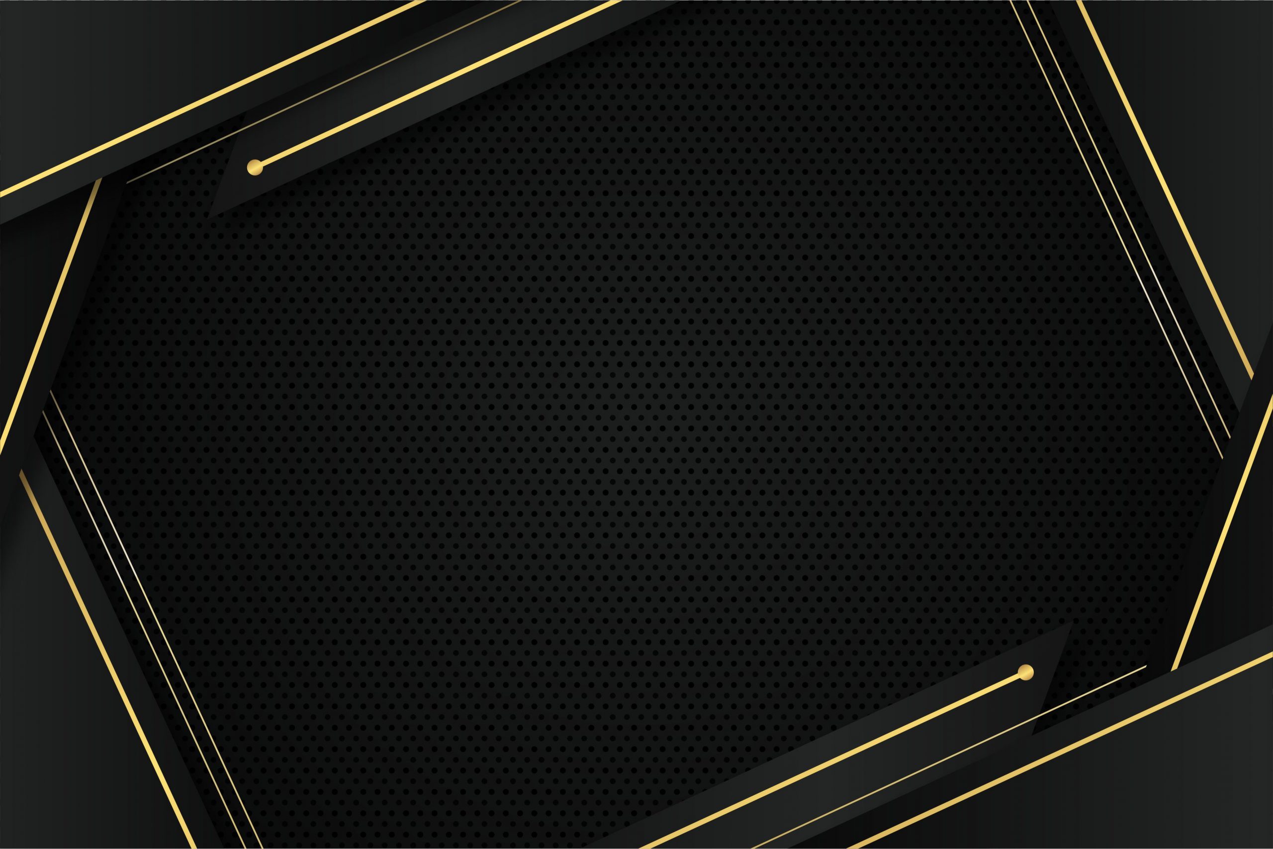 Gradient Golden Luxury Background Vector