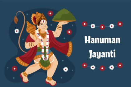 Hanuman Jayanti Illustration Vector CorelDraw