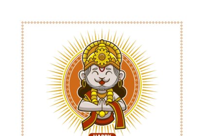 Hanuman Jayanti Illustration Vector