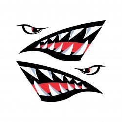 Hiu Stiker Shark Vector