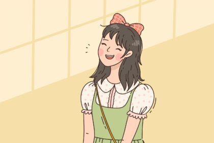 Ilustrasi Karakter Gaya Gambar Korea yang Digambar Tangan Vector