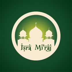 Isra Mi'raj Vector Design