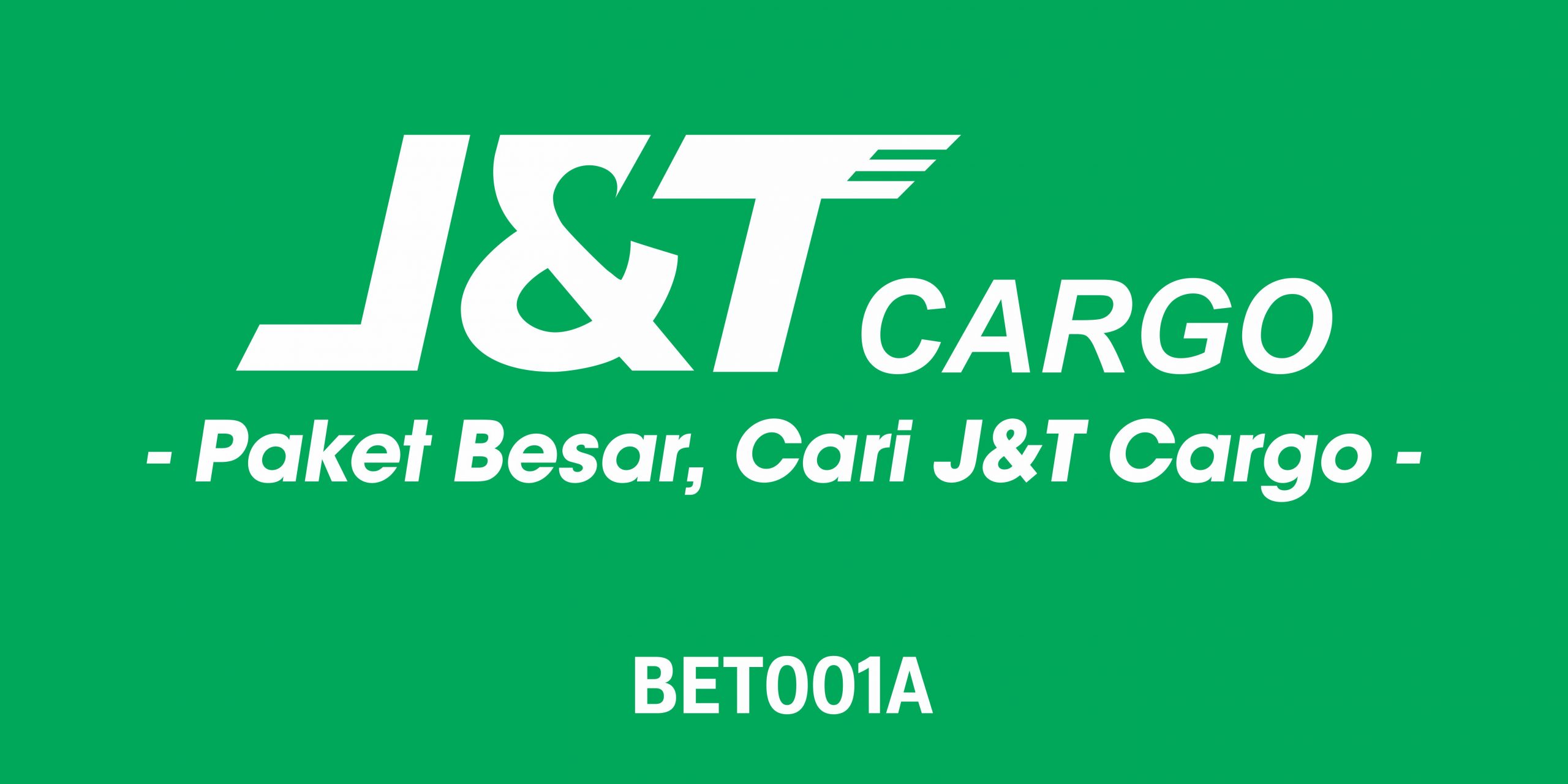 JnT Cargo Agen Betun Banner Vector