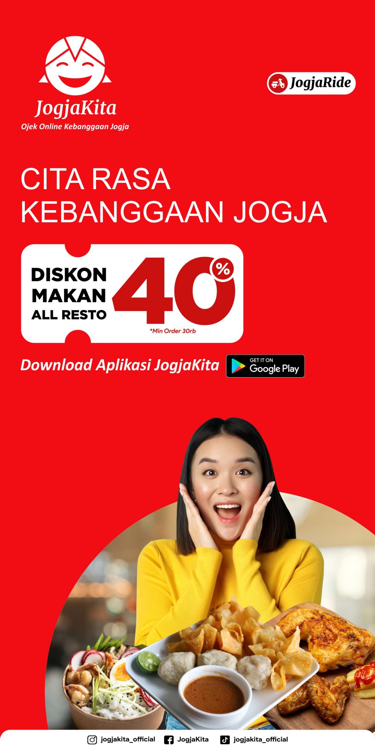 JogjaKita T Banner dan Rontek Vector