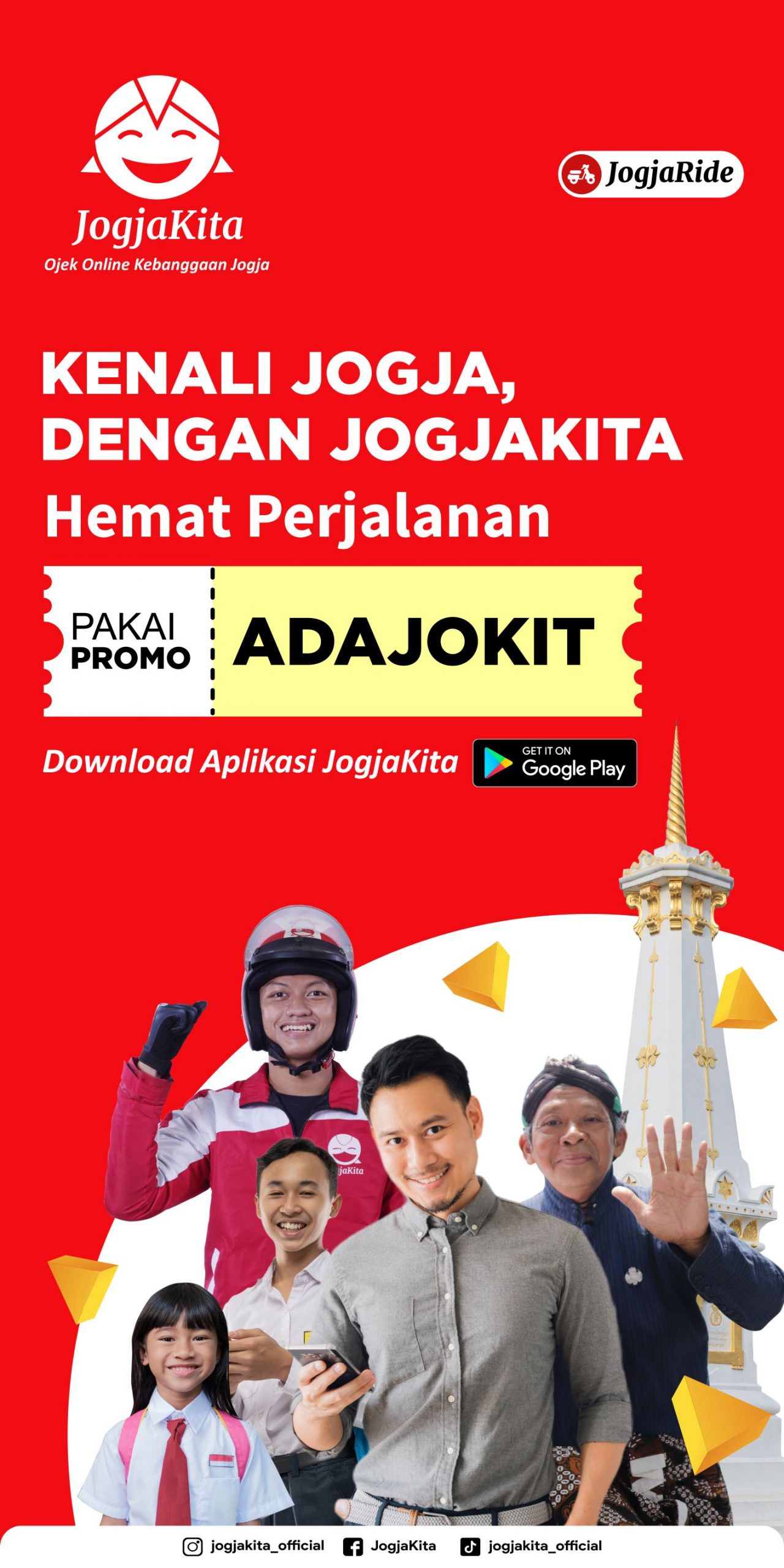 JogjaKita T Banner dan Rontek Vector