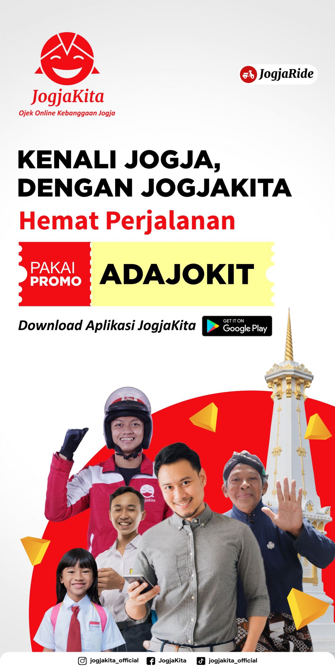 JogjaKita T Banner dan Rontek Vector