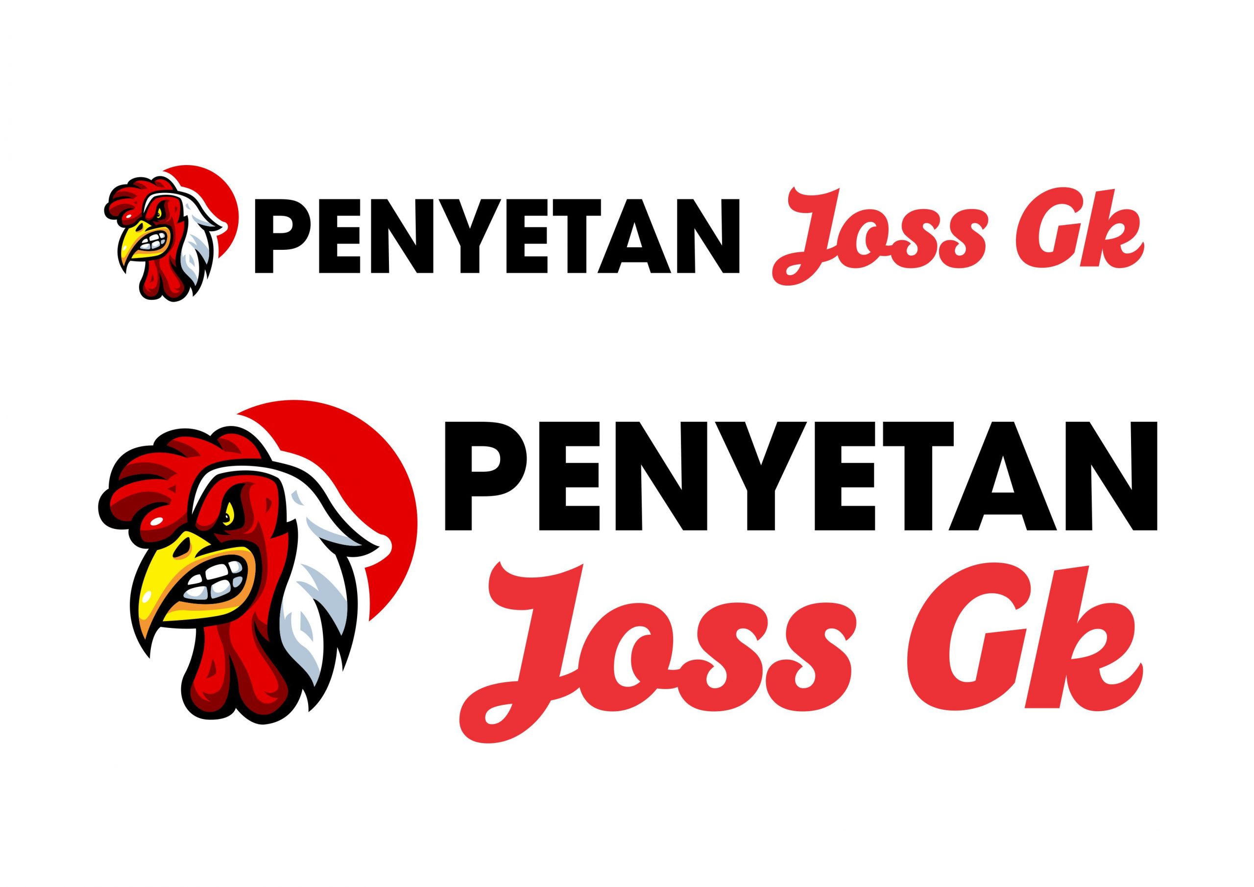 Joss GK Logo Penyetan Vector