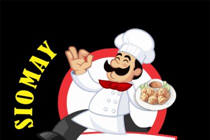 Kang Deni Logo Siomay Vector