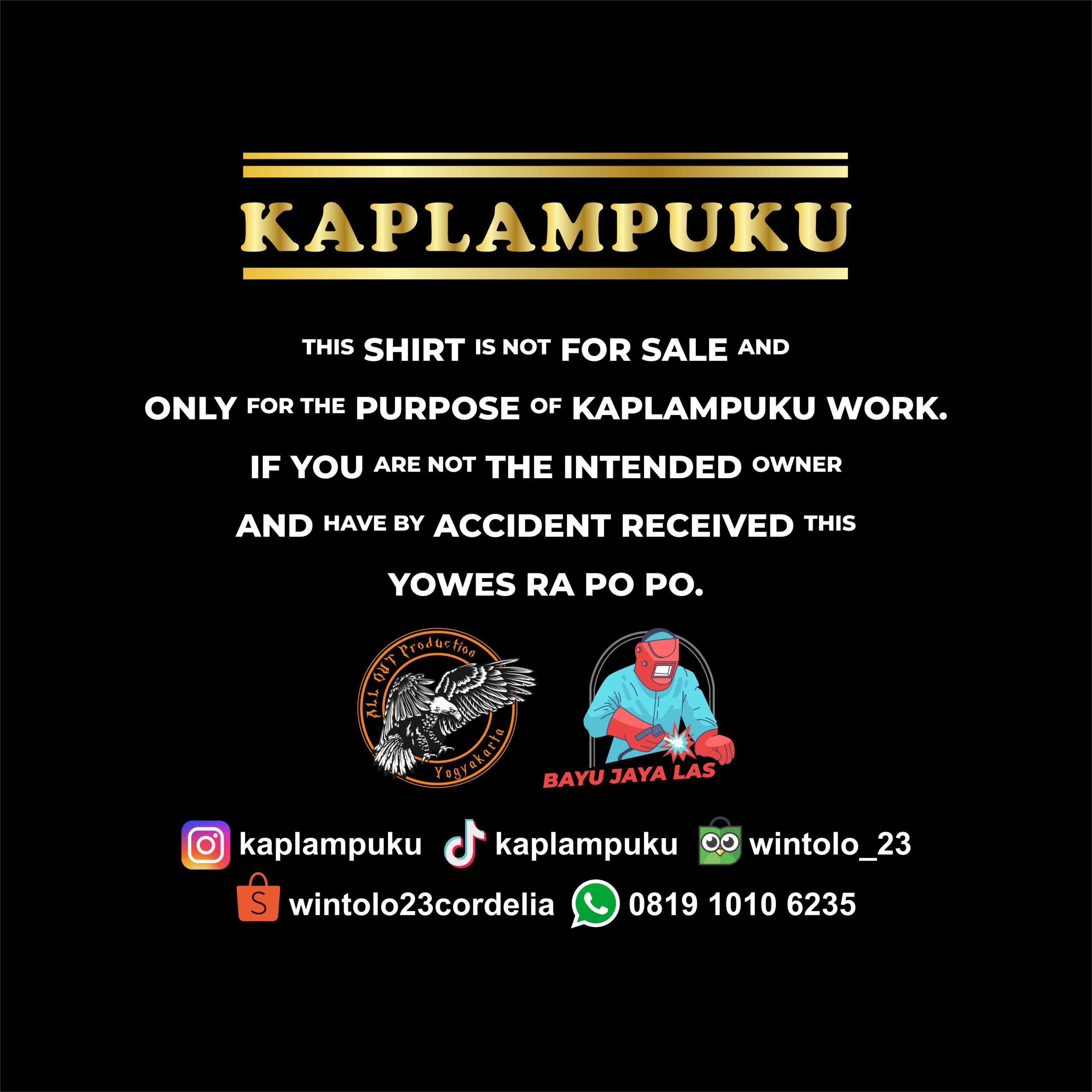 Kap Lampuku Design Polo Shirt Vector