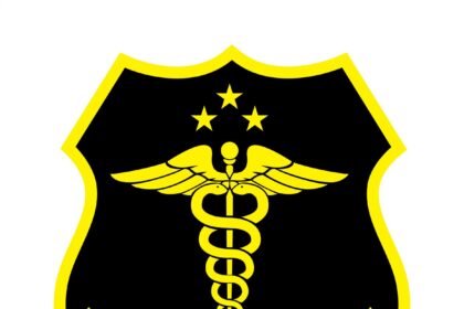 Kedokteran Kepolisian Logo Vector