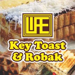 Key Toast & Robak Roti Bakar Logo Vector