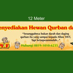 Menyediakan Hewan Qurban dan Aqiqah Banner Vector