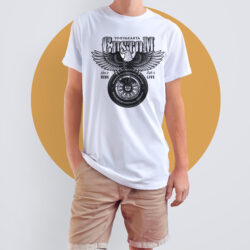 Mockups T Shirt Design Young Man
