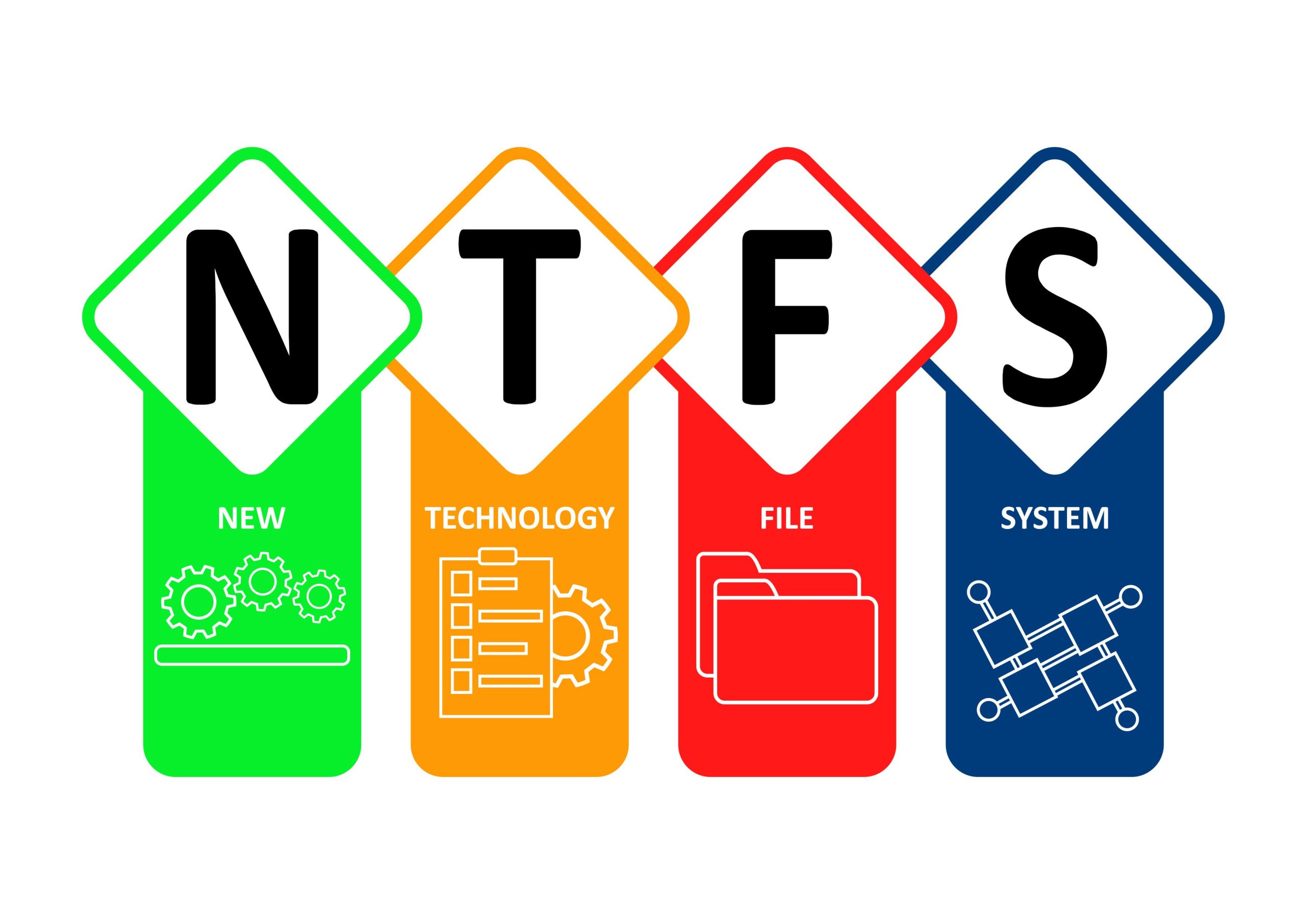 NTFS Icon Logo Vector