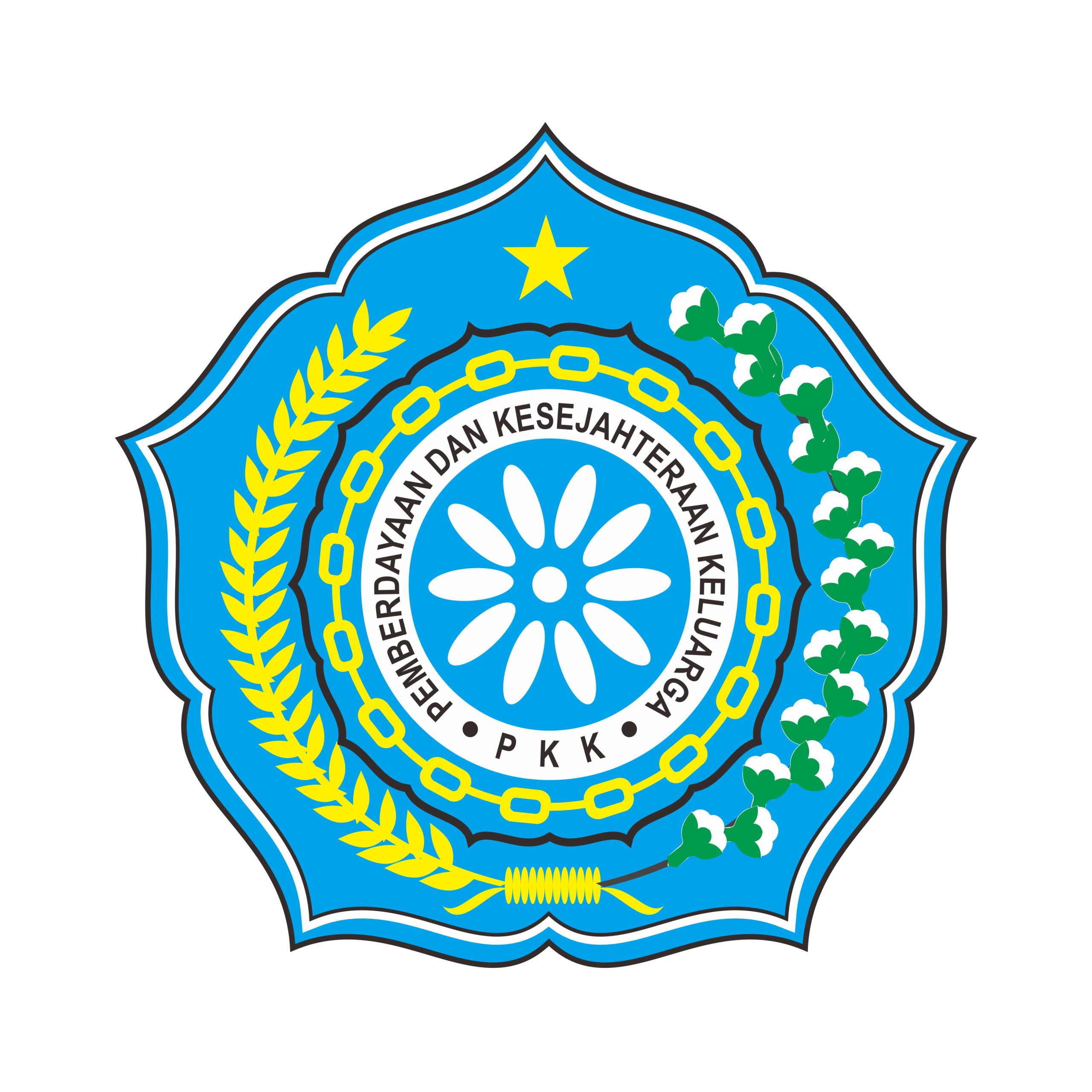 Pemberdayaan dan Kesejahteraan Keluarga - PKK Logo Vector