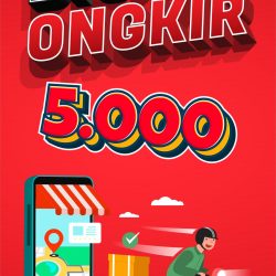 Promo Diskon Ongkir Desain Vector