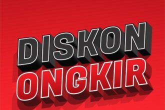 Promo Diskon Ongkir Desain Vector