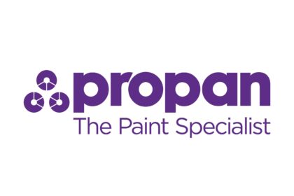 Propan Logo The paint Specialist Vector